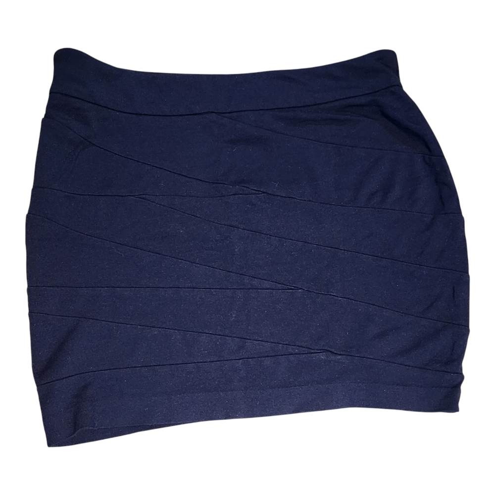 Vtg Vivianne by Vivianne Tam Blach Women's Mini Skirt size 6